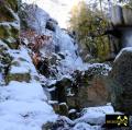 Blauenthaler Wasserfall bei Blauenthal nahe Eibenstock, Erzgebirge, Sachsen - 8. Februar 2023 (37).JPG